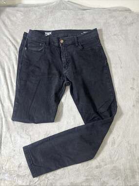 Mugsy Squid Ink Skinny Jeans Men’s 32x32 Black Stretch Denim